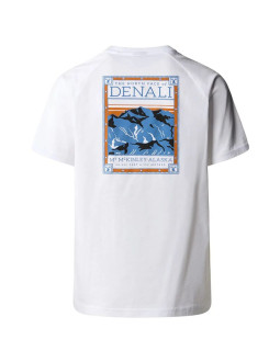 The north face m ss north faces tee nf0a87nufn41 białe l 2