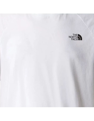 The north face m ss north faces tee nf0a87nufn41 białe l