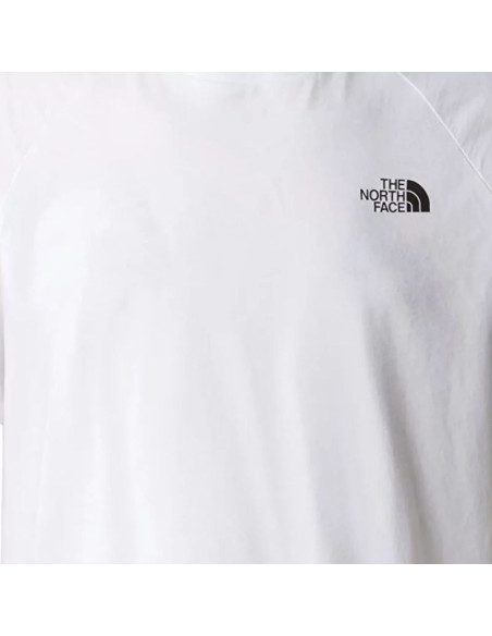 The north face m ss north faces tee nf0a87nufn41 białe l