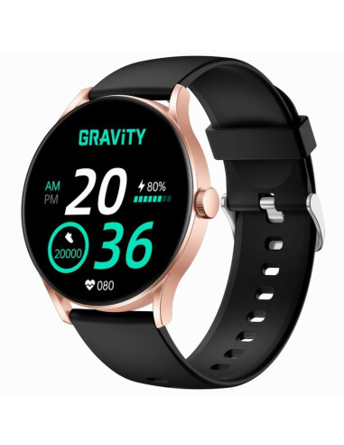 Smartwatch gravity czarno różowy gt2-2 pro