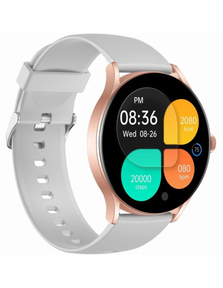 Smartwatch gravity szaro różowy gt2-3 pro