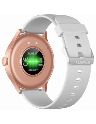 Smartwatch gravity szaro różowy gt2-3 pro