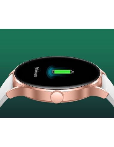 Smartwatch gravity szaro różowy gt2-3 pro