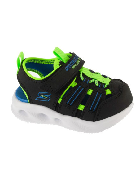 Skechers s-lights: sola glow sandal - hyper-coast 407033n-bklm czarne 22