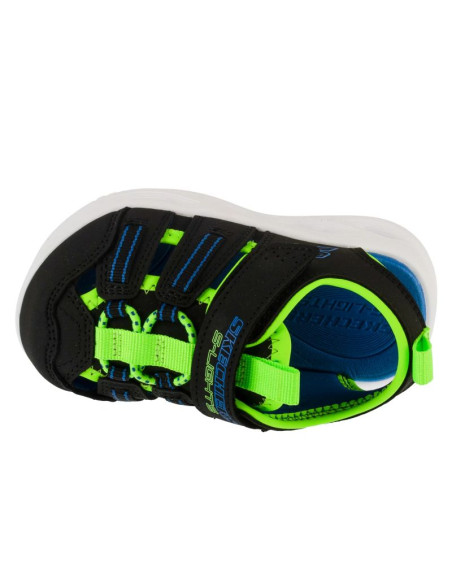 Skechers s-lights: sola glow sandal - hyper-coast 407033n-bklm czarne 22