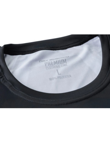 Rashguard szary długi rękaw logo dbx bushido