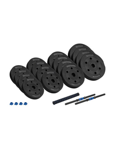 Hantle bitumiczne regulowane z łącznikiem 2x15kg rebel active