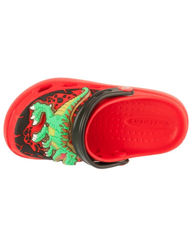 Skechers foamies: swifters - t-rex-brights 406712l-red czerwone 27