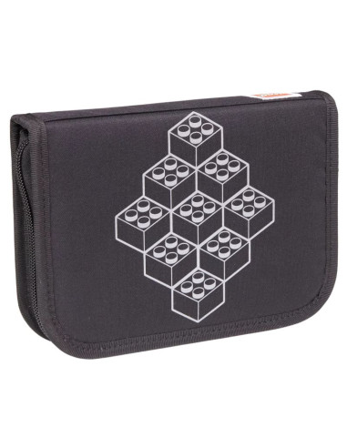 Lego bricks pencil case with content 20085-2511 czarne one size