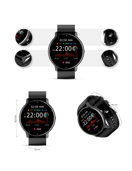 Smartwatch damski gravity gt1-3