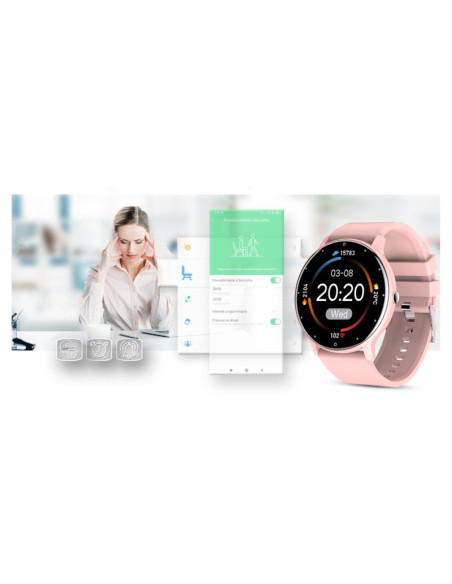 Smartwatch damski gravity gt1-1