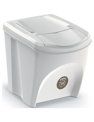 Śmietnik kosze na śmieci 25 l sortibox set4 szt. popielaty