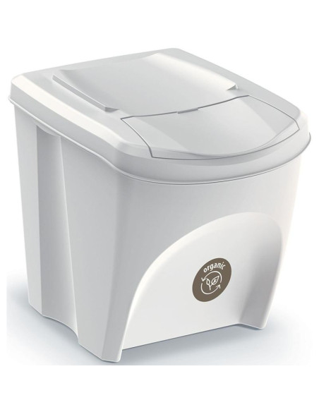 Śmietnik kosze na śmieci 25 l sortibox set4 szt. popielaty