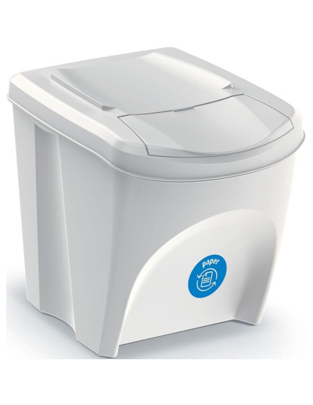 Śmietnik kosze na śmieci 25 l sortibox set4 szt. popielaty