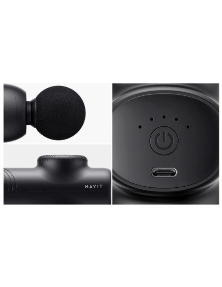 Masażer ręczny pistoletowy havit mg1508