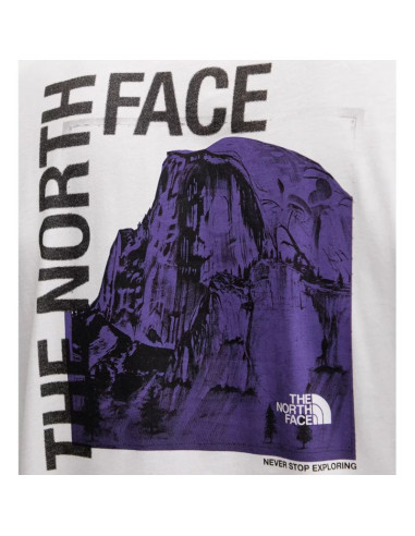 The north face m half dome photo ss tee nf0a8ee9fn41 białe l