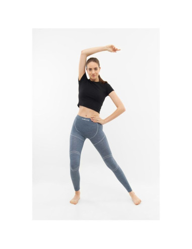 Bielizna damska viking lana pro pants merino roz. s szara