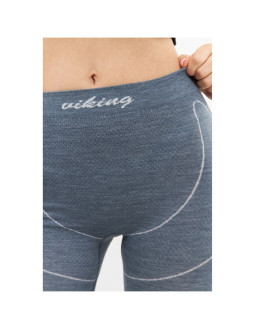 Bielizna damska viking lana pro pants merino roz. sm szara