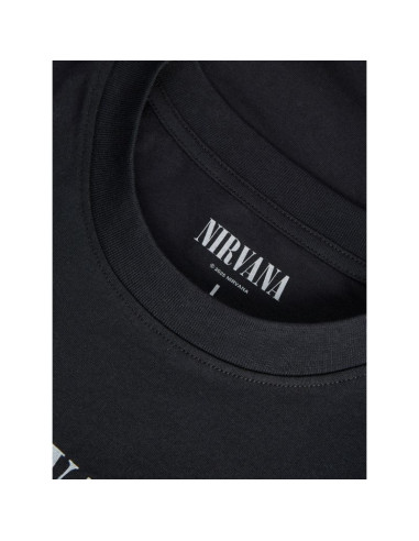 Jack&jones koszulka t-shirt nirvana jprblunirvana ss tee 12287521 black