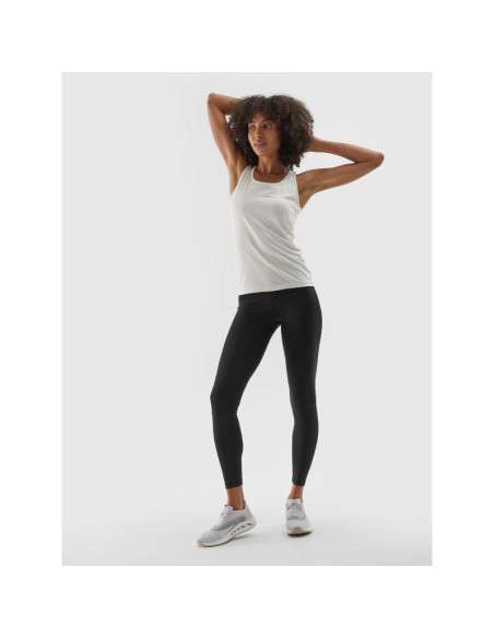 Legginsy treningowe ze średnim stanem damskie 4f 4fwaw24tftif301-20s