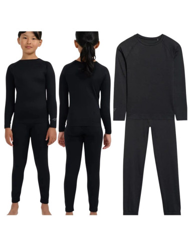 Bielizna bezszwowa dziecięca komplet (góra+dół) 4f 4fjwaw25useau258-20s