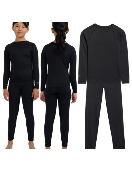 Bielizna bezszwowa dziecięca komplet (góra+dół) 4f 4fjwaw25useau258-20s