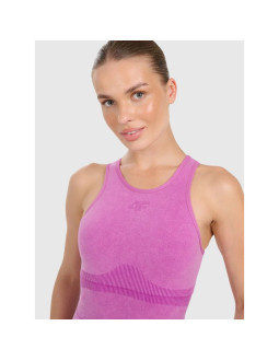 Top do jogi i pilatesu slim szybkoschnący damski 4f 4fwaw25tfslf578-54a