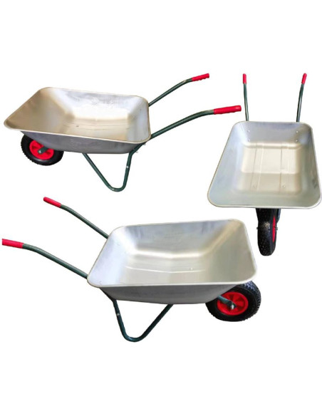 Taczka ogrodowa ocynkowana 80kg 60l