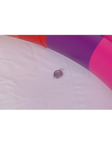 Basen dziecięcy 2- pierścieniowy tęcza 187x42.5cm 51457