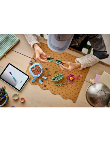 Lego botanical 11509 kwitnący kaktus w doniczce