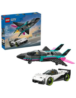 Lego city 60489 jet konta samochód