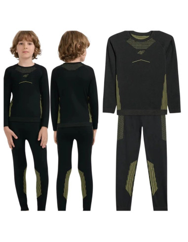 Bielizna bezszwowa chłopięca komplet (góra+doł) 4f 4fjwaw25useam248-20s