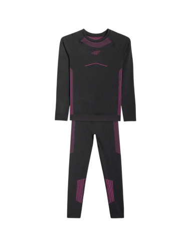 Bielizna bezszwowa dla dziewczynki 4f f250 głęboka czerń 4fjwaw25useaf250 20s