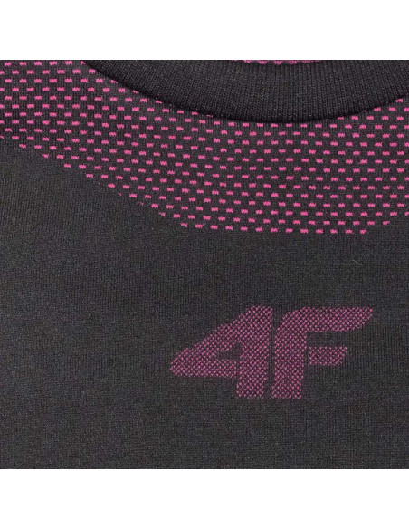 Bielizna bezszwowa dla dziewczynki 4f f250 głęboka czerń 4fjwaw25useaf250 20s