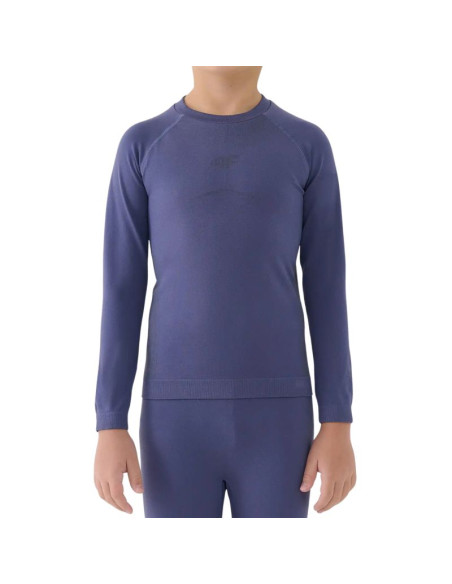 Bielizna bezszwowa dla chłopca 4f m248 granat 4fjwaw25useam248 31s