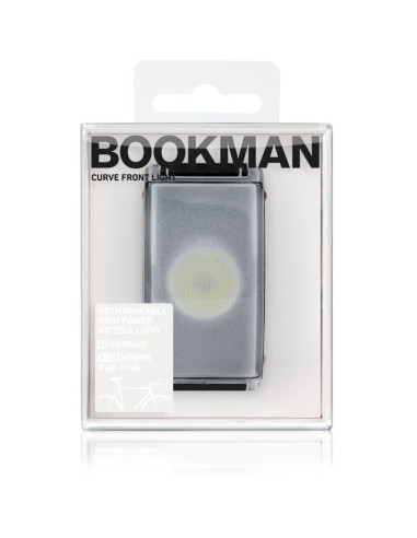 Lampka rowerowa bookman curve front light 220lm