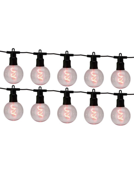 Girlanda ogrodowa party light 10led g80 multikolor