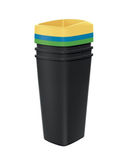Śmietnik kosze na śmieci 3x25 l compacta q sortibox kolor