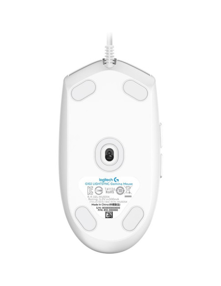 Logitech g g102 gaming mouse myszka usb typu-a 8000 dpi