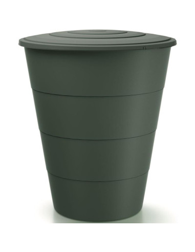 Zbiornik pojemnik na wodę deszczówkę smooth 210l zielony leśny