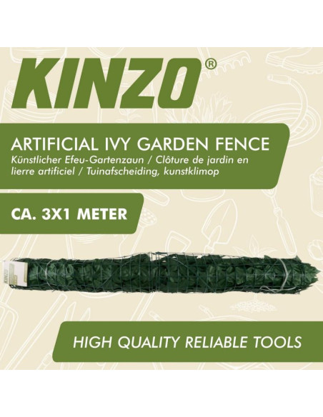 Zielona ściana 3x1m kinzo