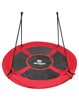 Huśtawka ogrodowa bocianie gniazdo 110cm xxxl czerwona 2