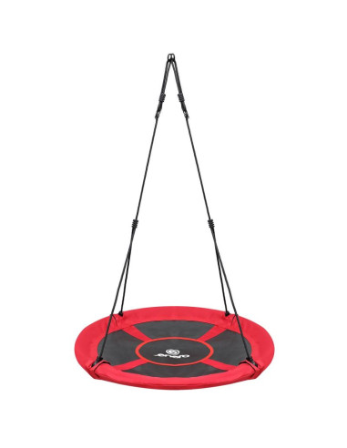 Huśtawka ogrodowa bocianie gniazdo 110cm xxxl czerwona