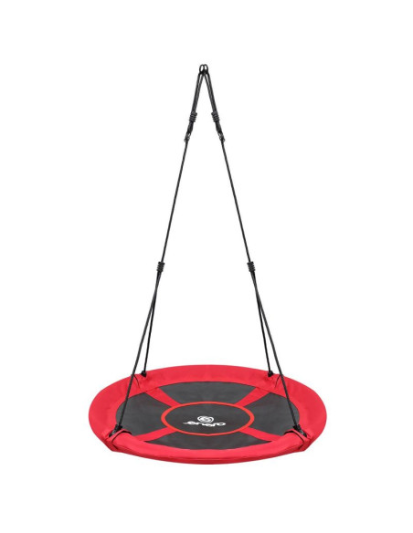 Huśtawka ogrodowa bocianie gniazdo 110cm xxxl czerwona