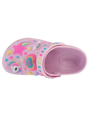Skechers heart charmer - girly land 308406l-lpmt różowe 28