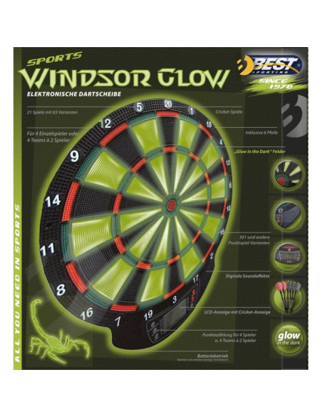 Dart elektroniczny windsor best sporting