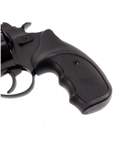 Rewolwer hukowy alarmowo sygnałowy zoraki r1-k6l bas lufa 2,5" kal. .22 long blank czarny (r1256bmp-bas)