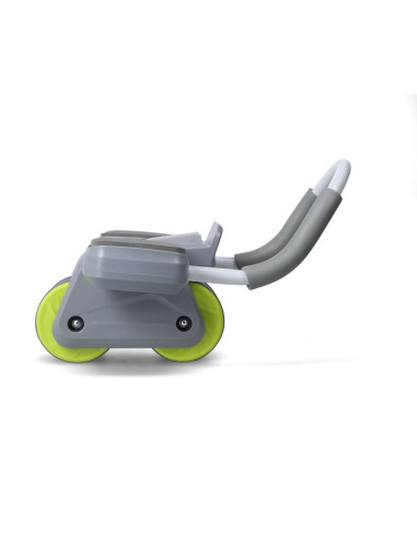 Ka08 gray abs automatyczne koło do ćwiczeń mięśni brzucha z wyświetlaczem lcd i ładowaniem hms