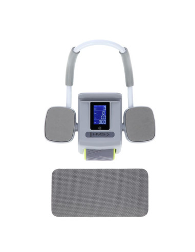 Ka08 gray abs automatyczne koło do ćwiczeń mięśni brzucha z wyświetlaczem lcd i ładowaniem hms