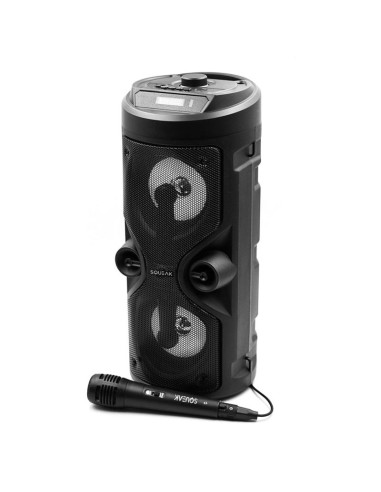 Squeak głośnik karaoke harmony bluetooth 5.0, radio fm, microsd, aux, usb sq1004
